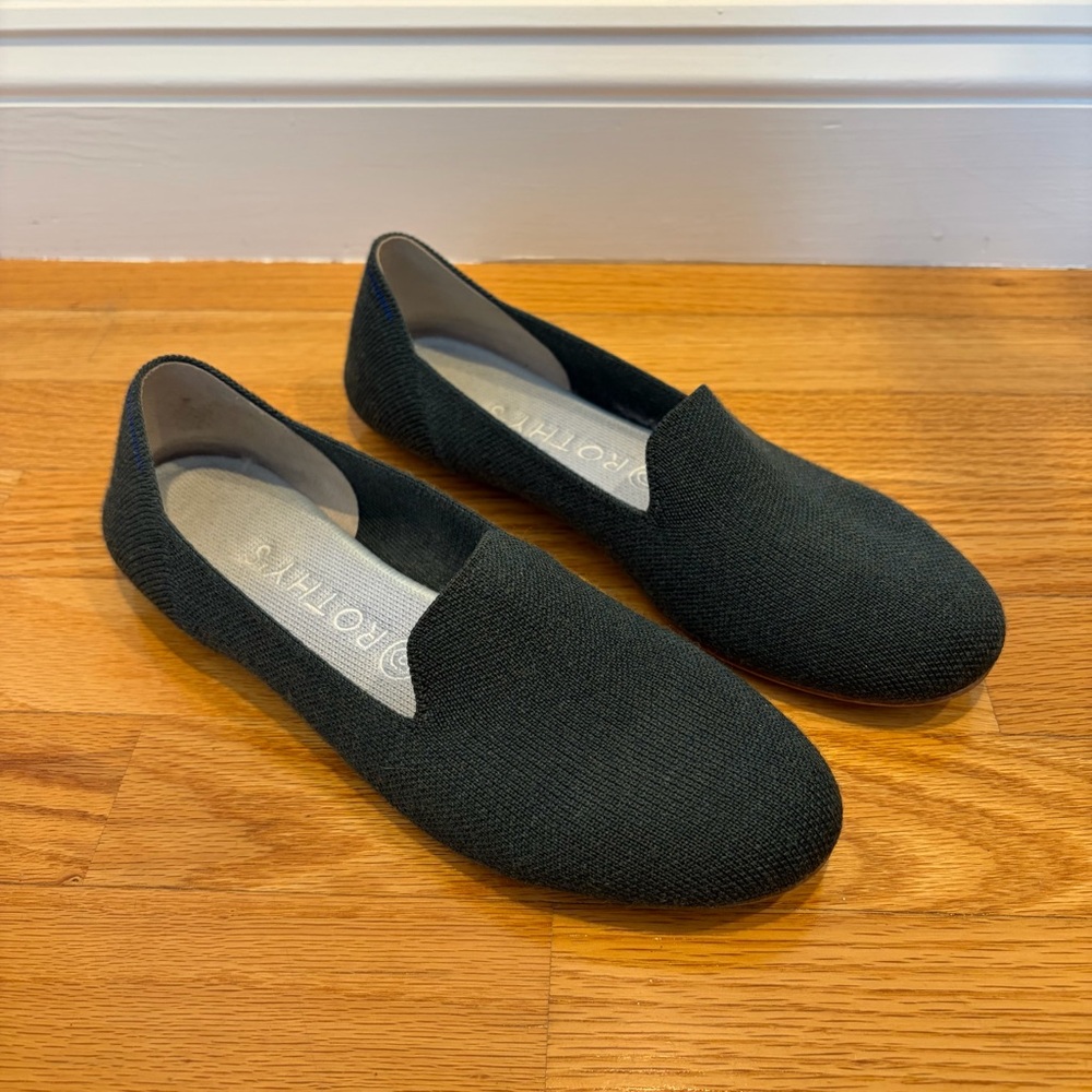 Green Merino Rothy's Women’s Flats